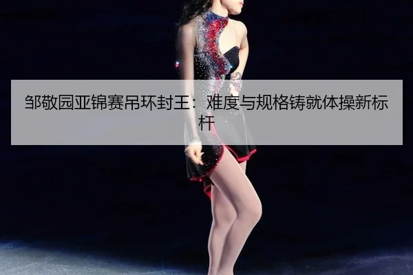 邹敬园亚锦赛吊环封王：难度与规格铸就体操新标杆